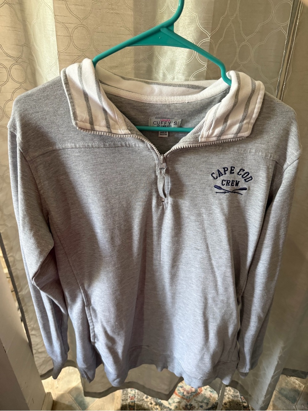 Cape Cod Crew Grey Pullover Hoodie